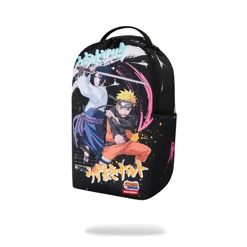 Sprayground Naruto Shippuden Sasuke Naruto DLXV Backpack Limited Edition Black